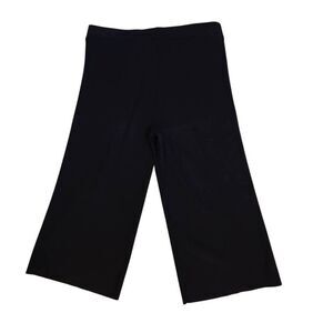 Lysse Womens Black Pull On Stretch Crop Pants XL